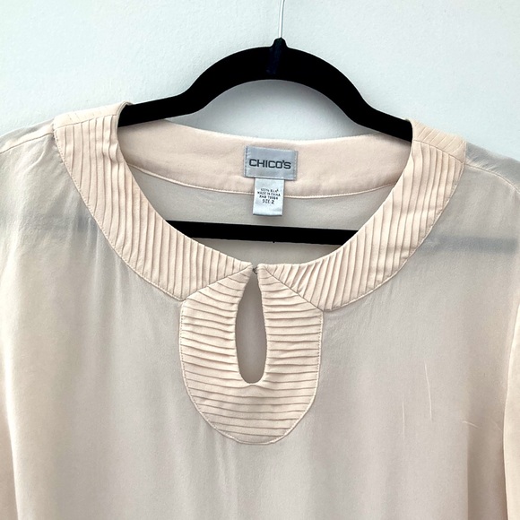 100% Silk Blouse - Picture 2 of 5